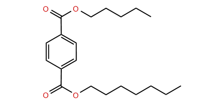 Heptyl pentyl terephthalate